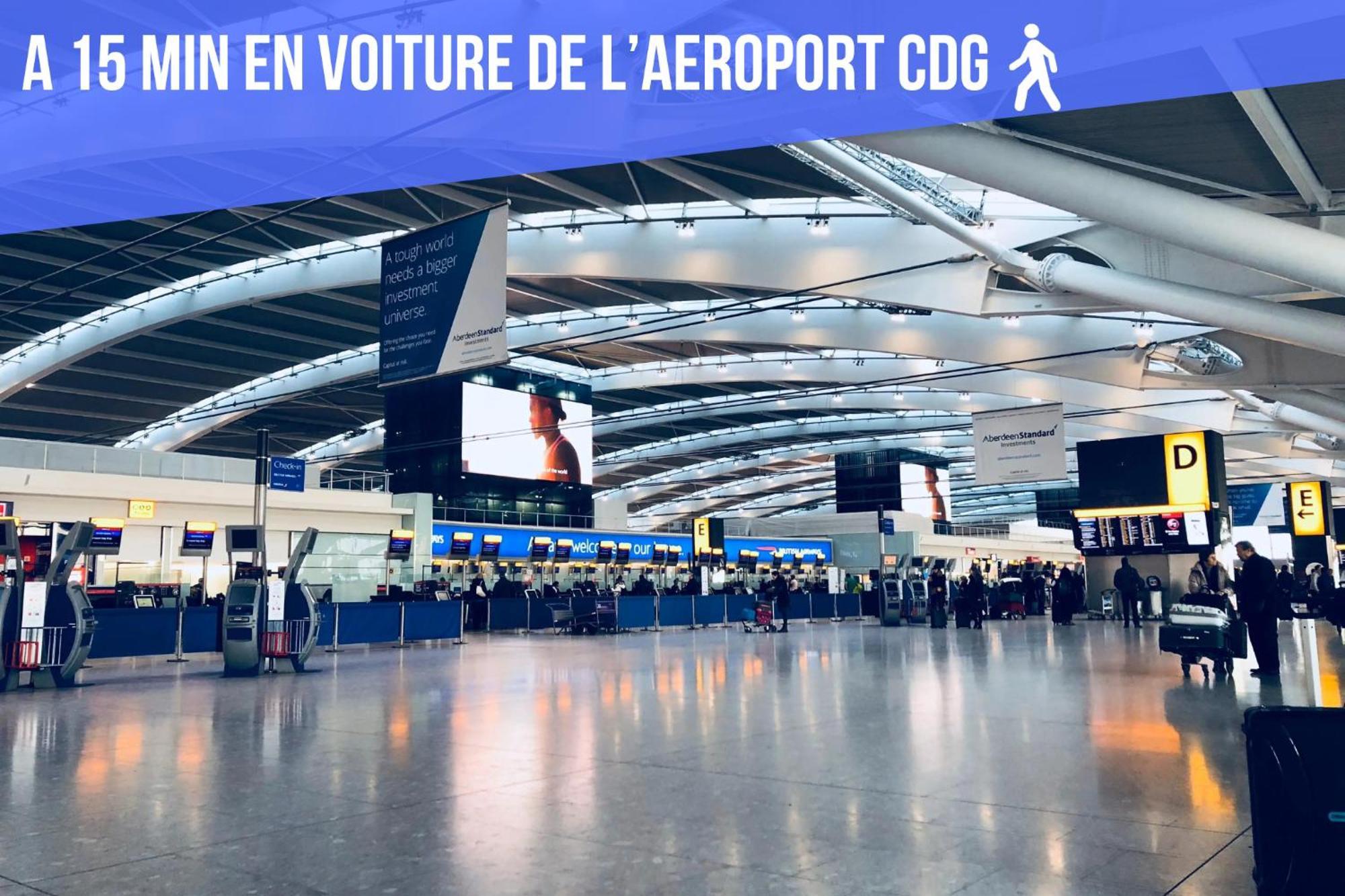 Le Nid Douillet Appartement Confortable A 5 Min Du Stade De France Et Proche De L'Aeroport Cdg Saint-Denis  Exterior foto